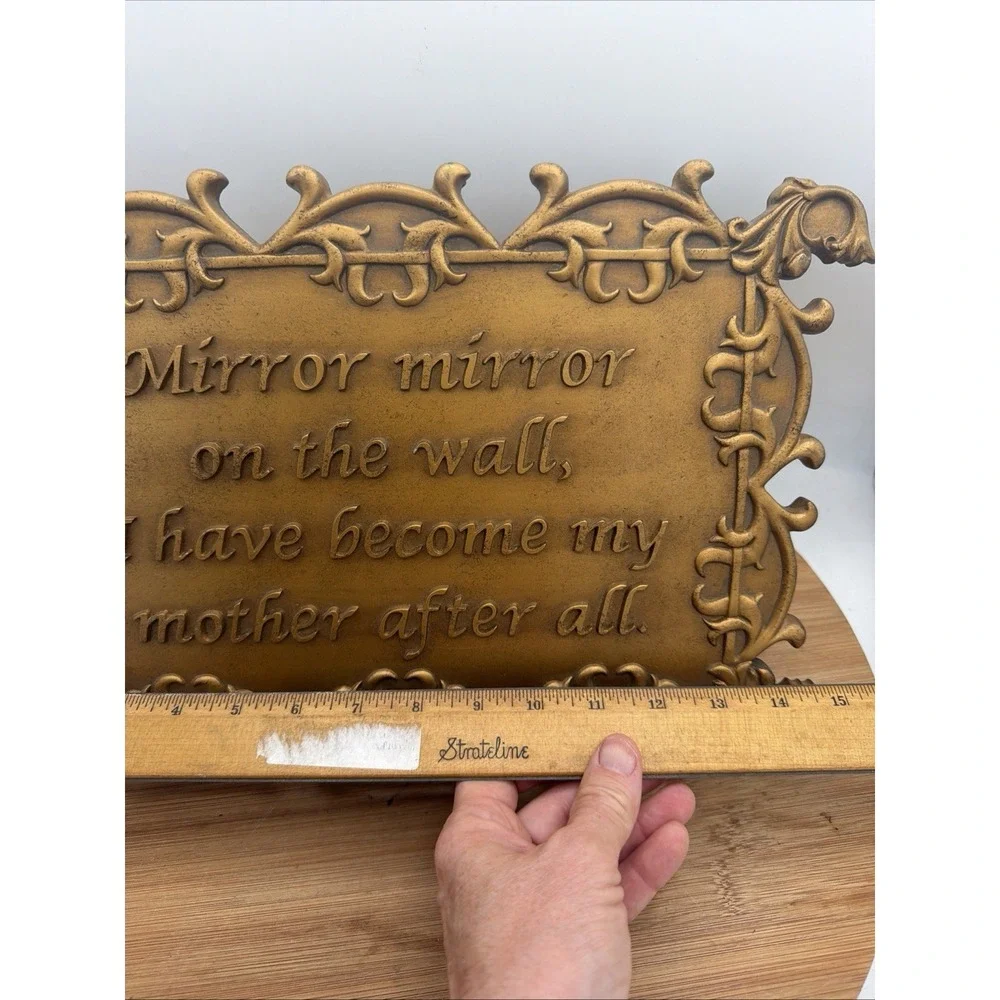 Mirror Mirror On The Wall Plaque 15x11‎